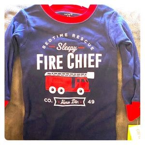 Fire Chief Carter’s PJ Top